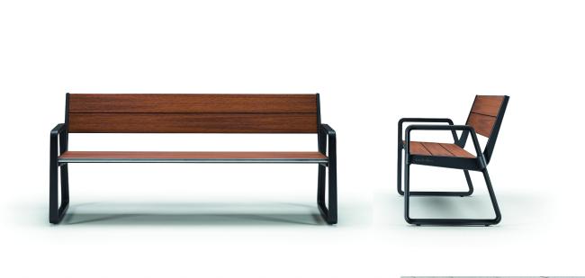 köztéri pad, köztéri megoldások