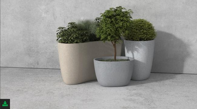 köztéri virágtartók